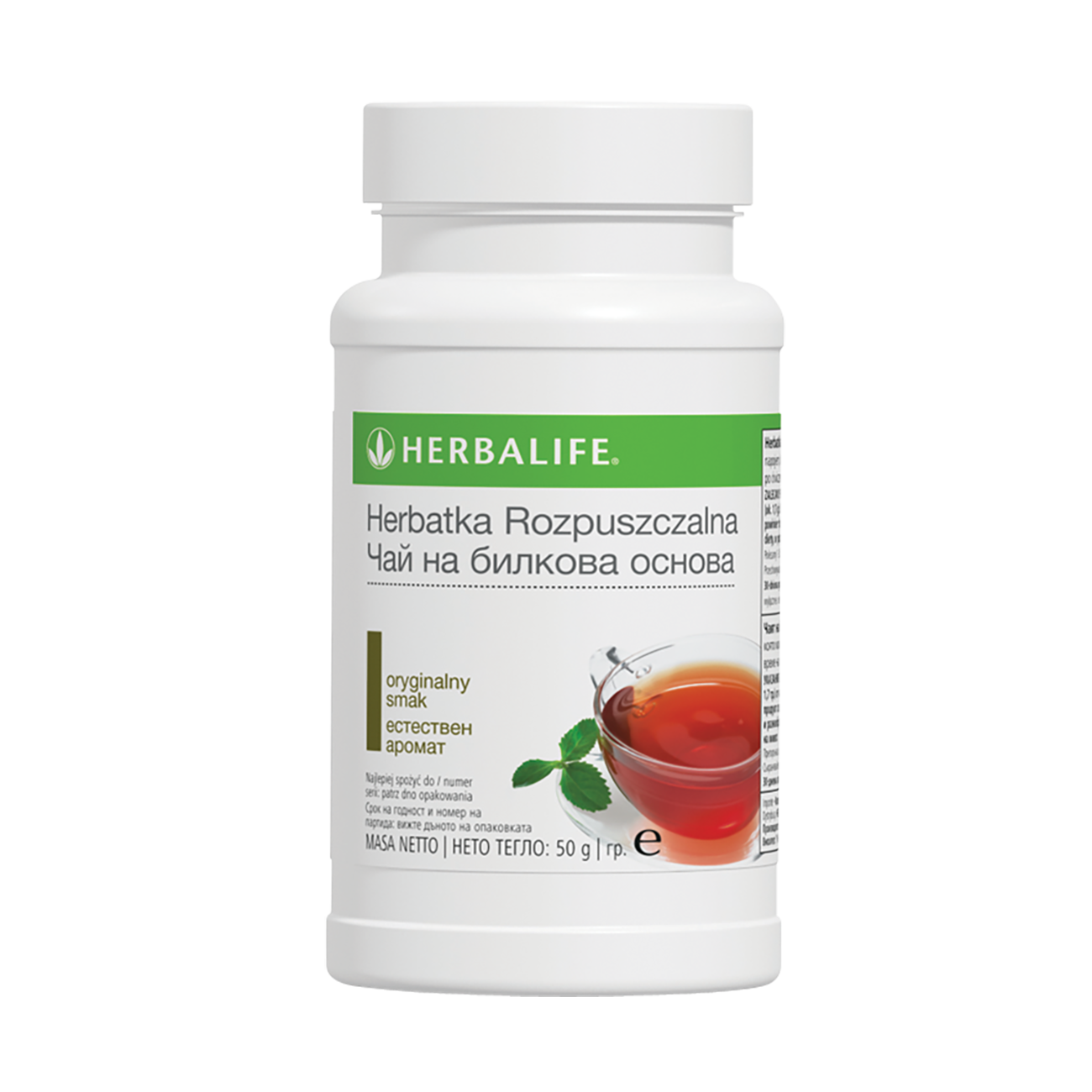 Herbatka rozpuszczalna oryginalny smak 50g product shot