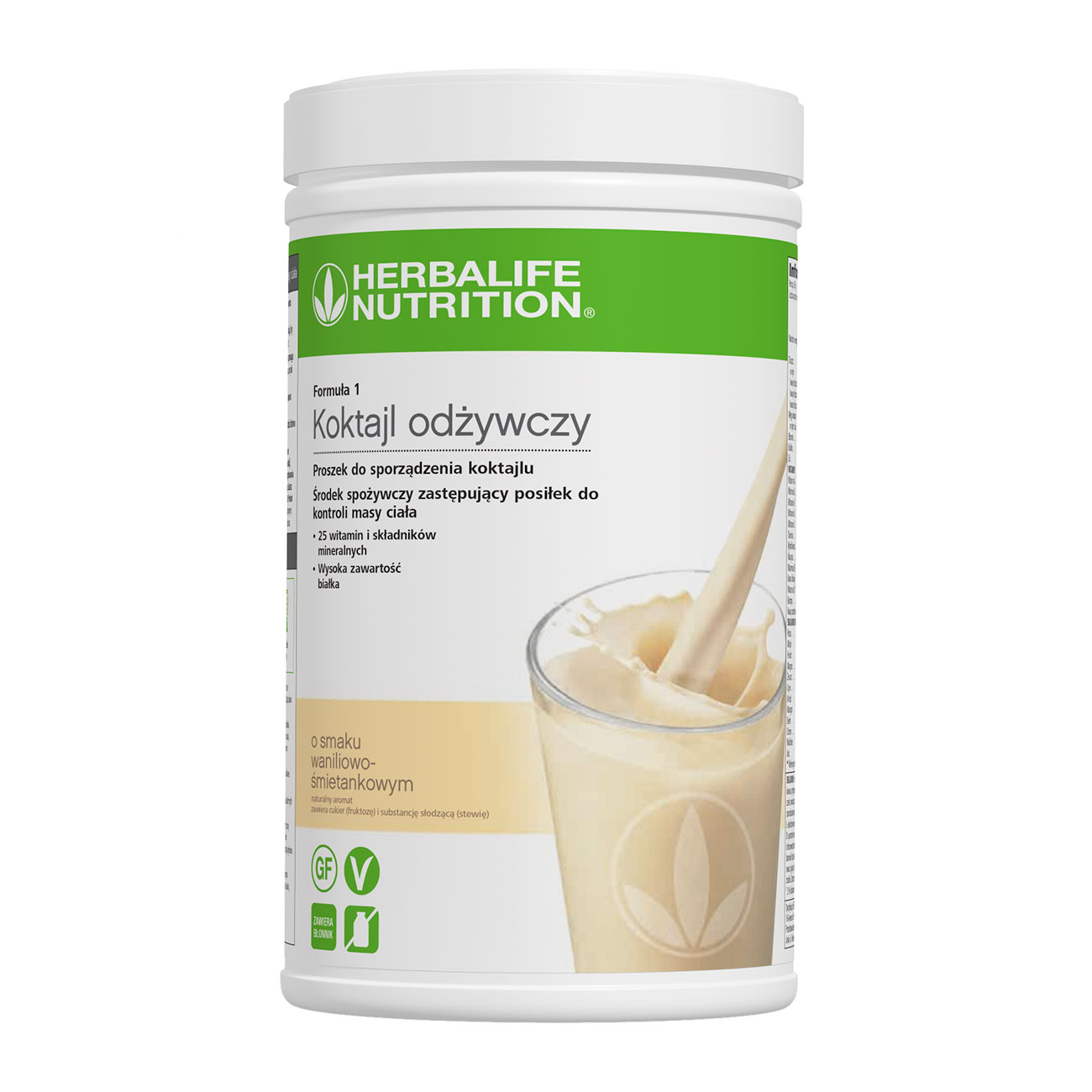 Formuła 1 Koktajl odżywczy o smaku waniliowo-śmietankowym 780g product shot