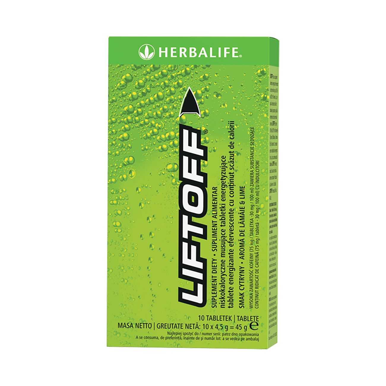 Liftoff Napój energetyczny o smaku cytrynowym product shot