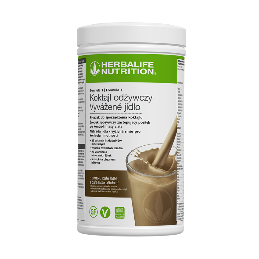 Formuła 1 Koktajl odżywczy o smaku cafe latte 550 g